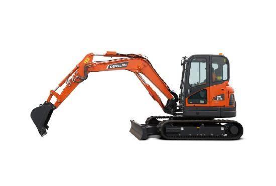 Develon DX 63-3 Mini pelle < 7t