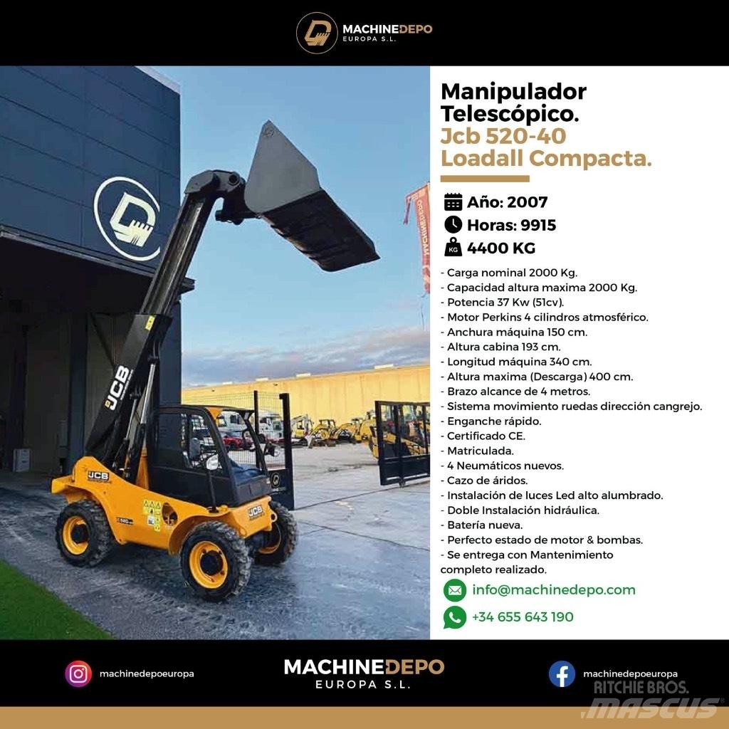 JCB 520-40 Chariot télescopique