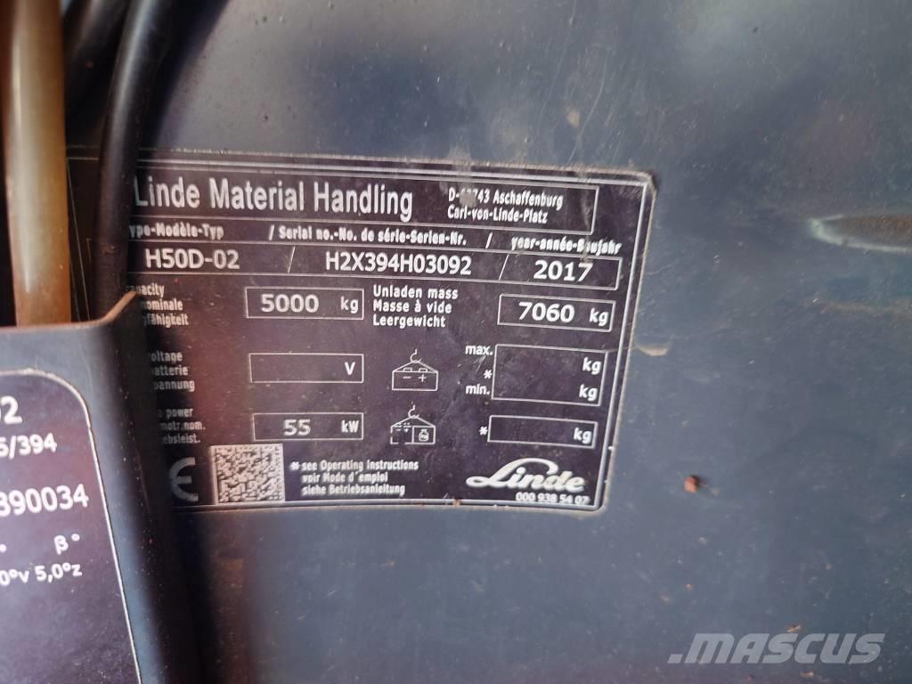 Linde H 50 D Chariots diesel