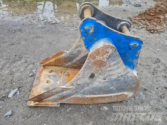  2' BUCKET, 60mm PINS Godet