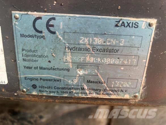 Hitachi ZX130 - 3 Pelle sur chenilles