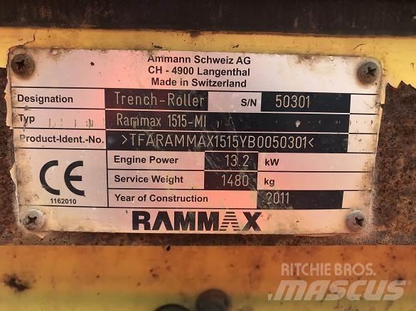 Rammax 1515 MI Rouleaux tandem