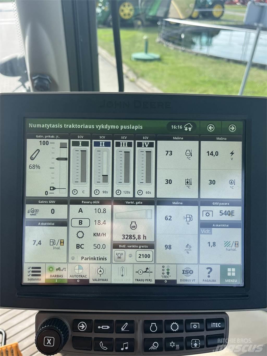 John Deere 6215R Tracteur