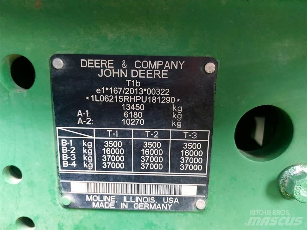 John Deere 6R 215 Tracteur