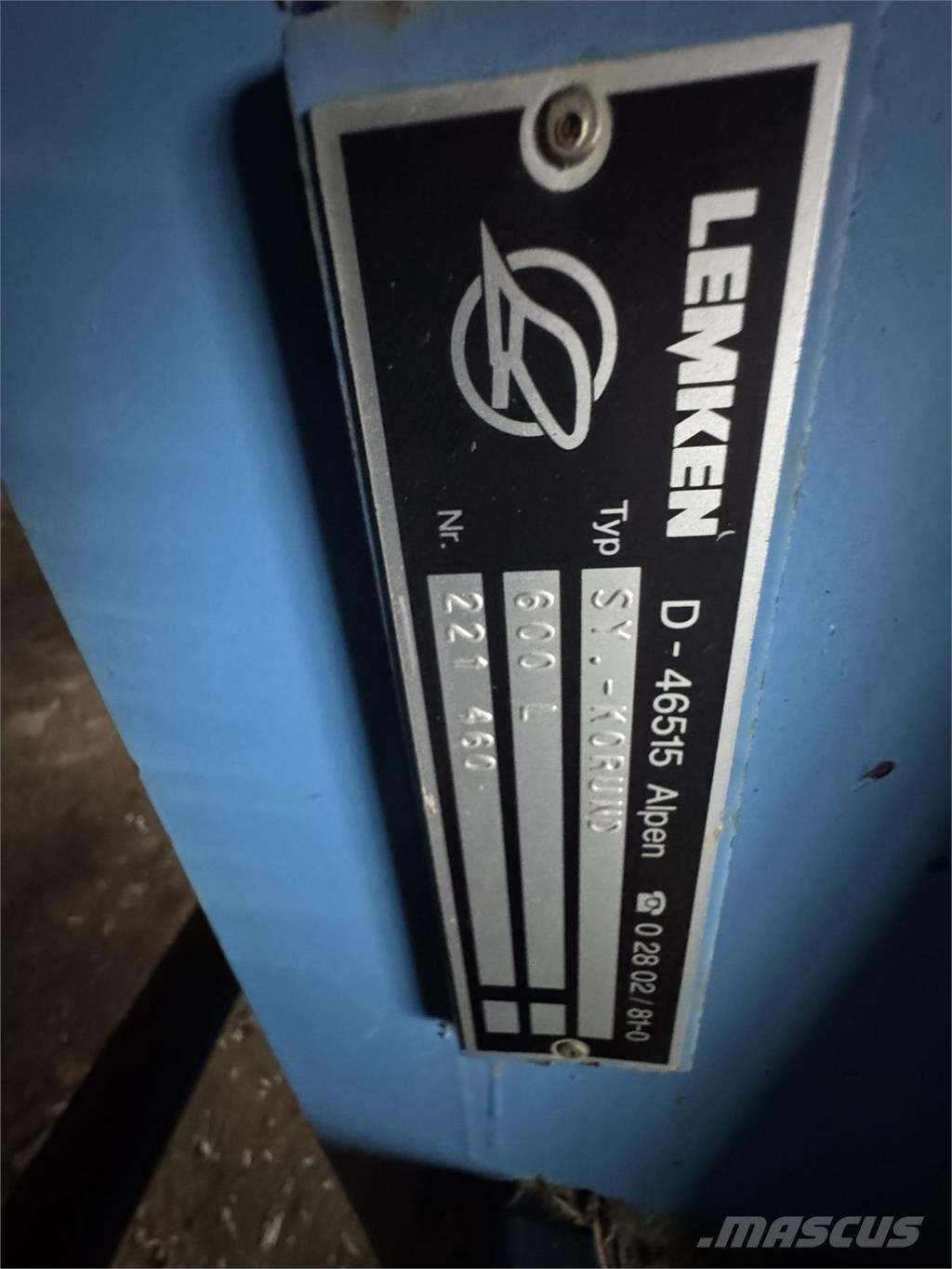 Lemken System-Korund Autres matériels de fenaison