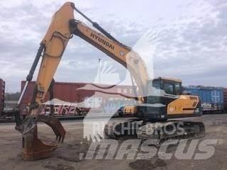 Hyundai HX220L Pelle sur chenilles