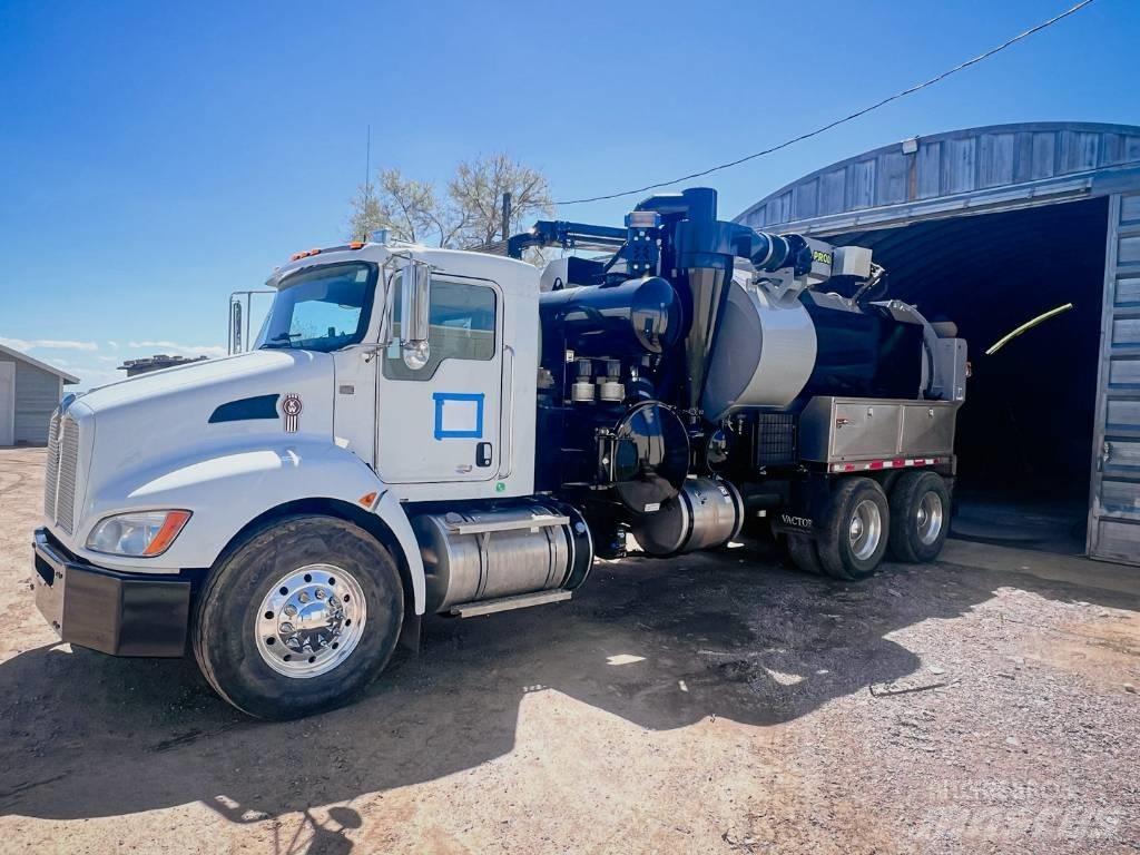 Kenworth T 370 Camion aspirateur, Hydrocureur