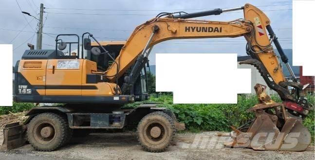 Hyundai HW 145 Pelle sur pneus