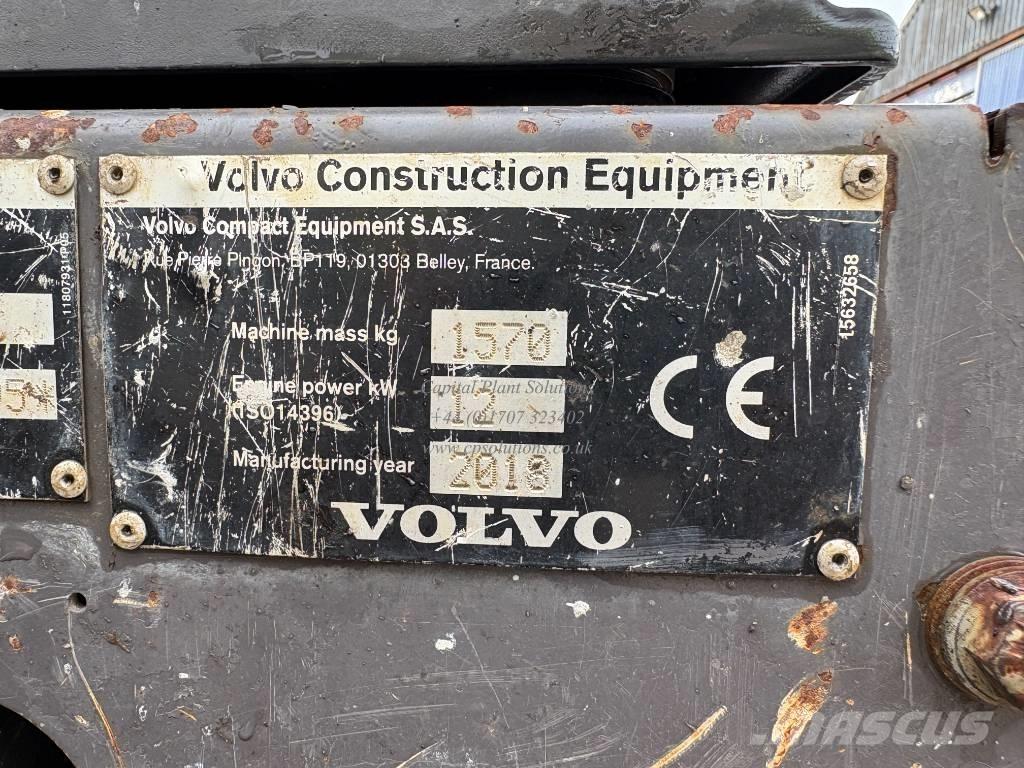 Volvo EC 15 D Mini pelle < 7t