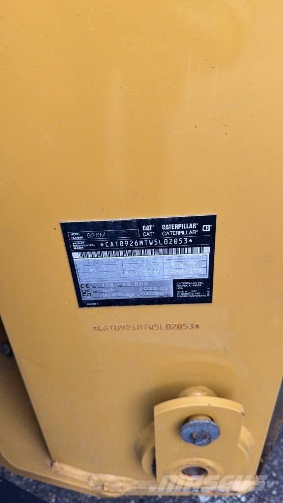 CAT 926M Chargeuse sur pneus