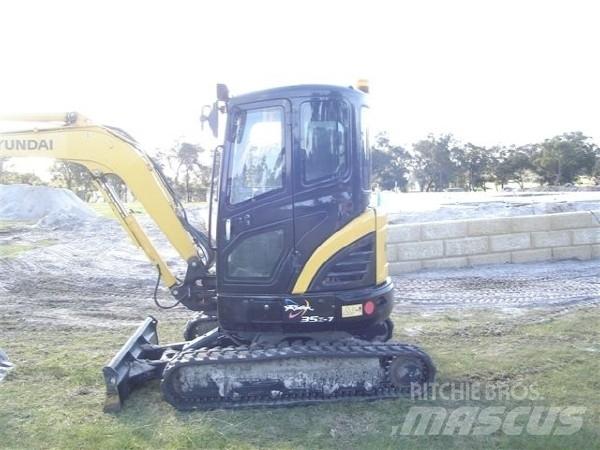 Hyundai R35Z-7 Mini pelle < 7t