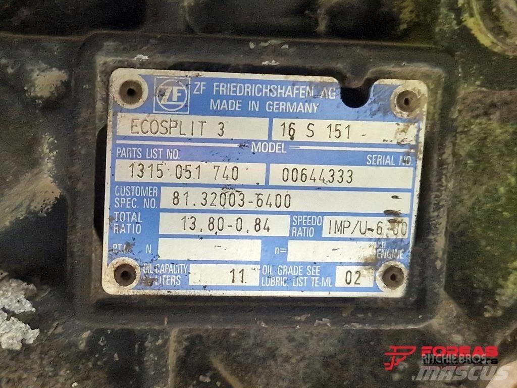 ZF ECOSPLIT 16S - 151 Boîte de vitesse