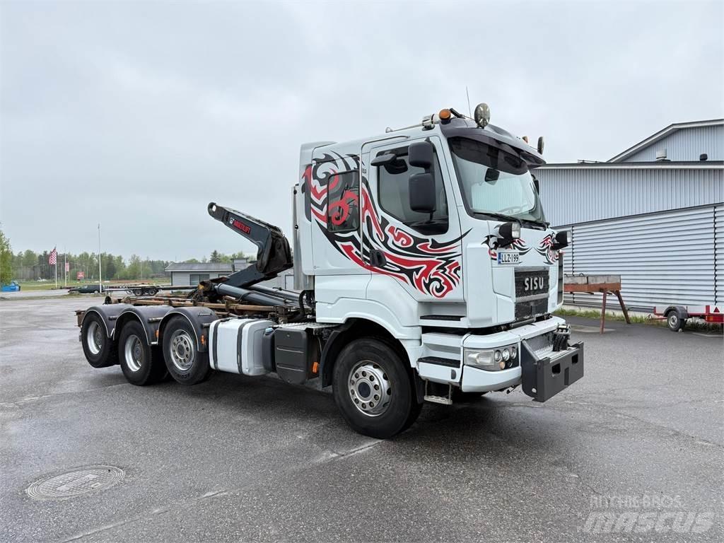 Sisu R500 E13M 8x4 Camion ampliroll
