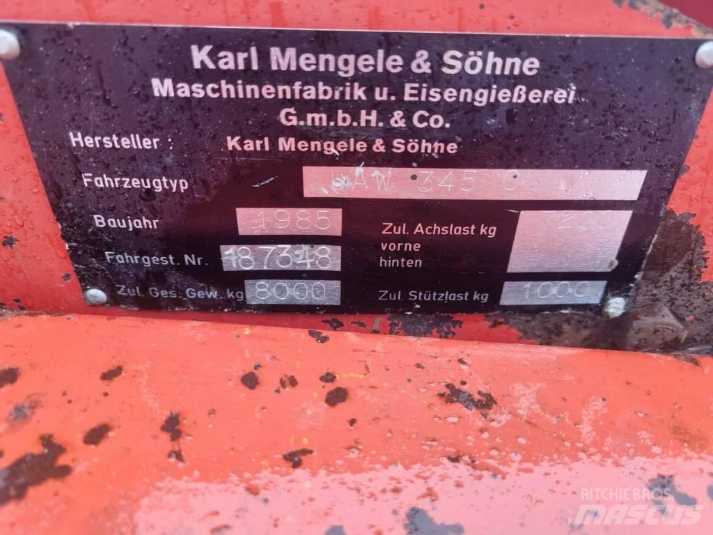 Mengele AW 345 c Remorque autochargeuse