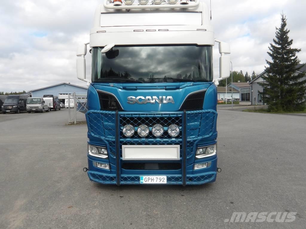 Scania R580 6x2 Camion ampliroll