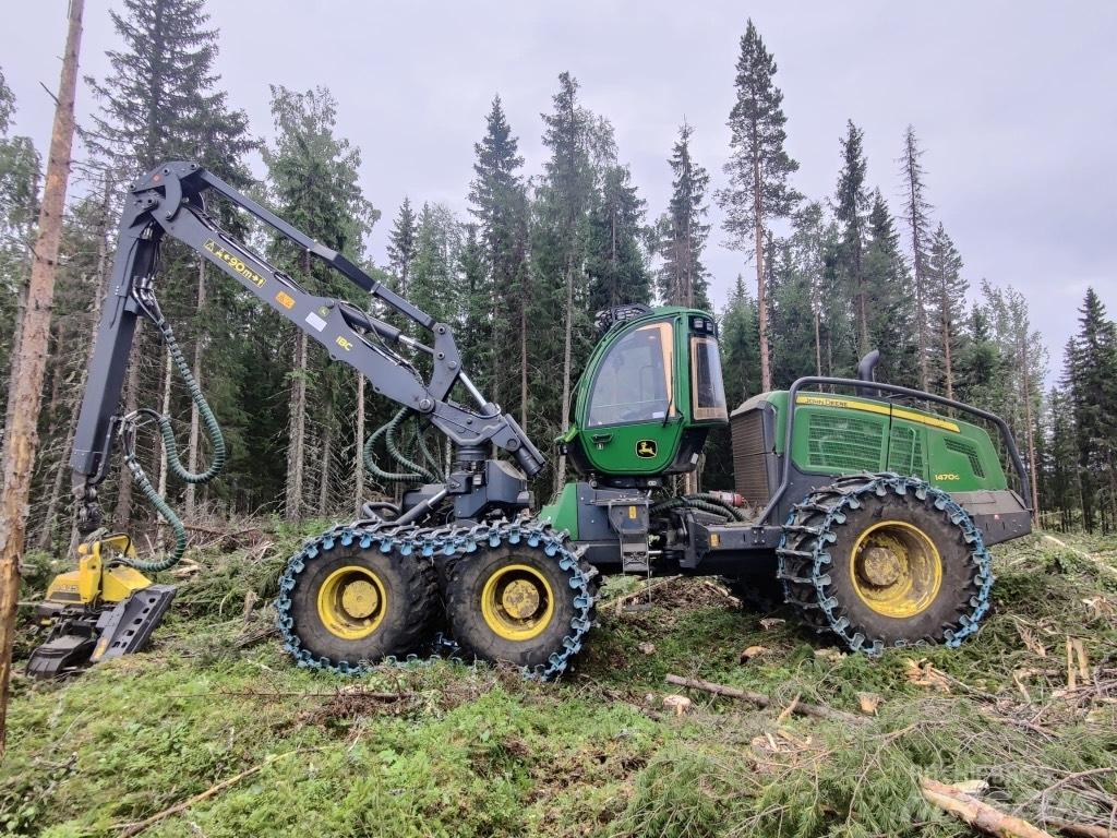 John Deere 1470 G Abatteuse