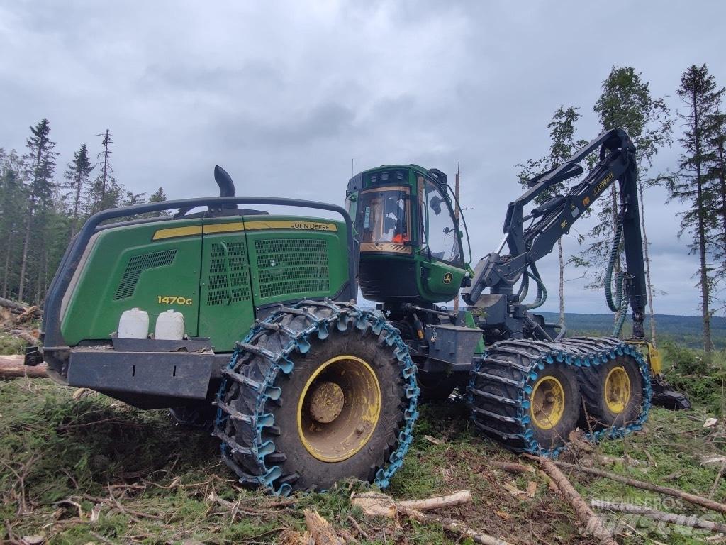 John Deere 1470 G Abatteuse