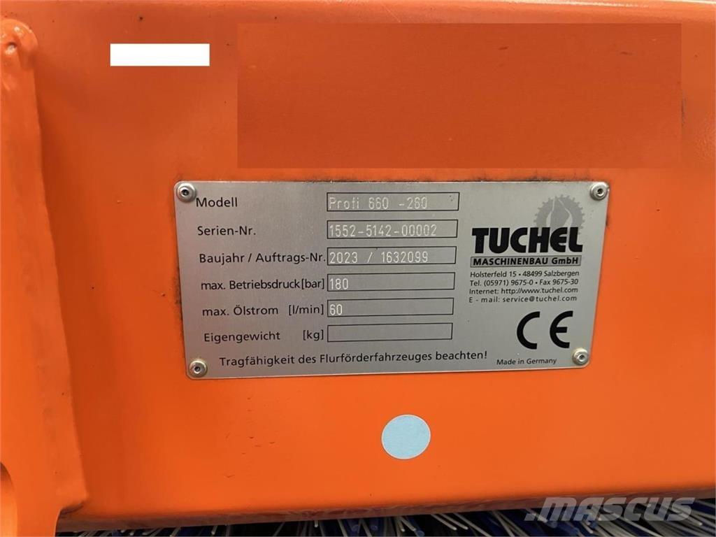 Tuchel Profi 660 Balayeuse / Autolaveuse