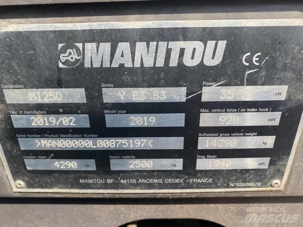Manitou Mi25D Chariots diesel