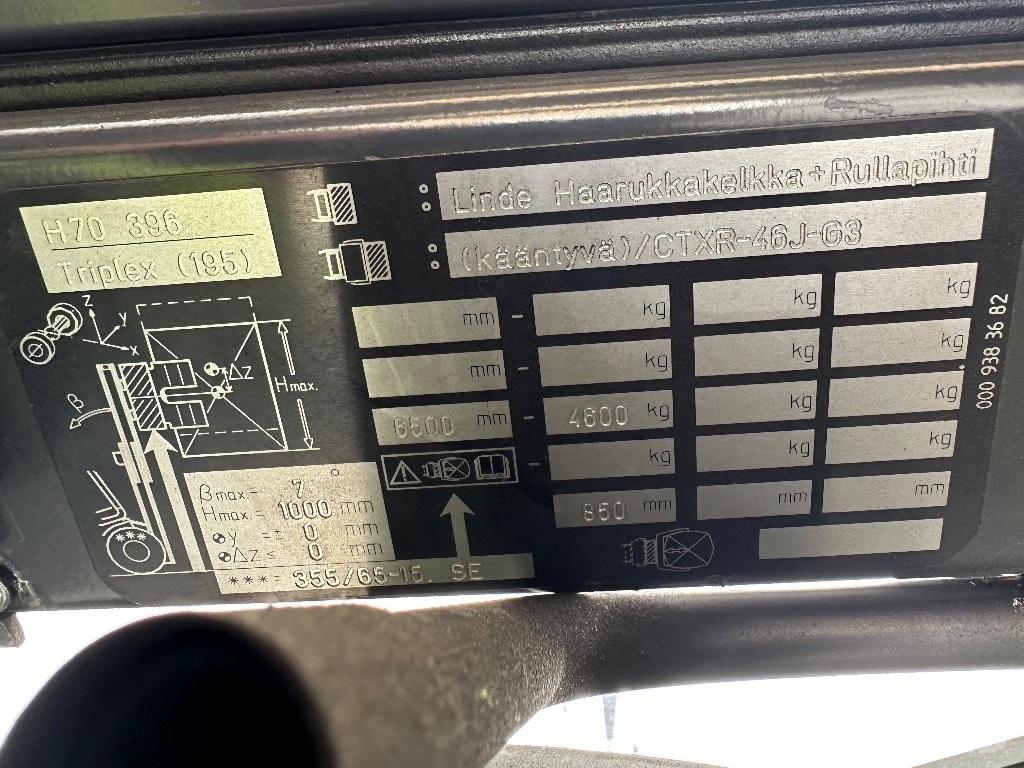 Linde H 70 D Chariots diesel