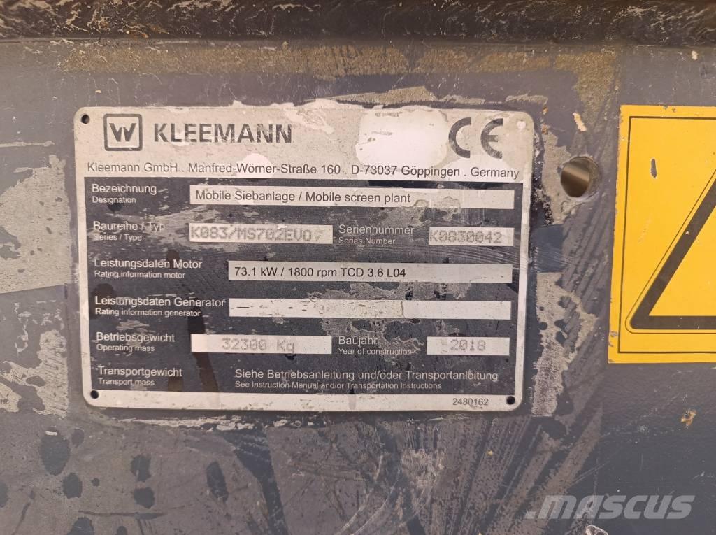 Kleemann MS 702 Evo Cribles mobile