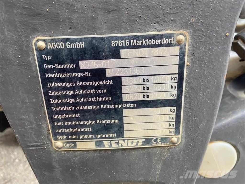 Fendt 828 Vario Tracteur