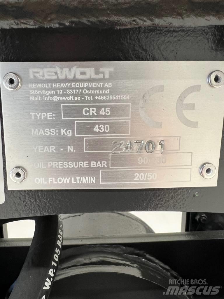  REWOLT CR45 Plaque vibrante