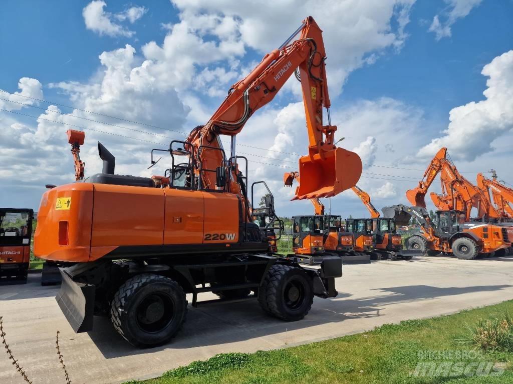 Hitachi ZX220W-6 Pelle sur pneus