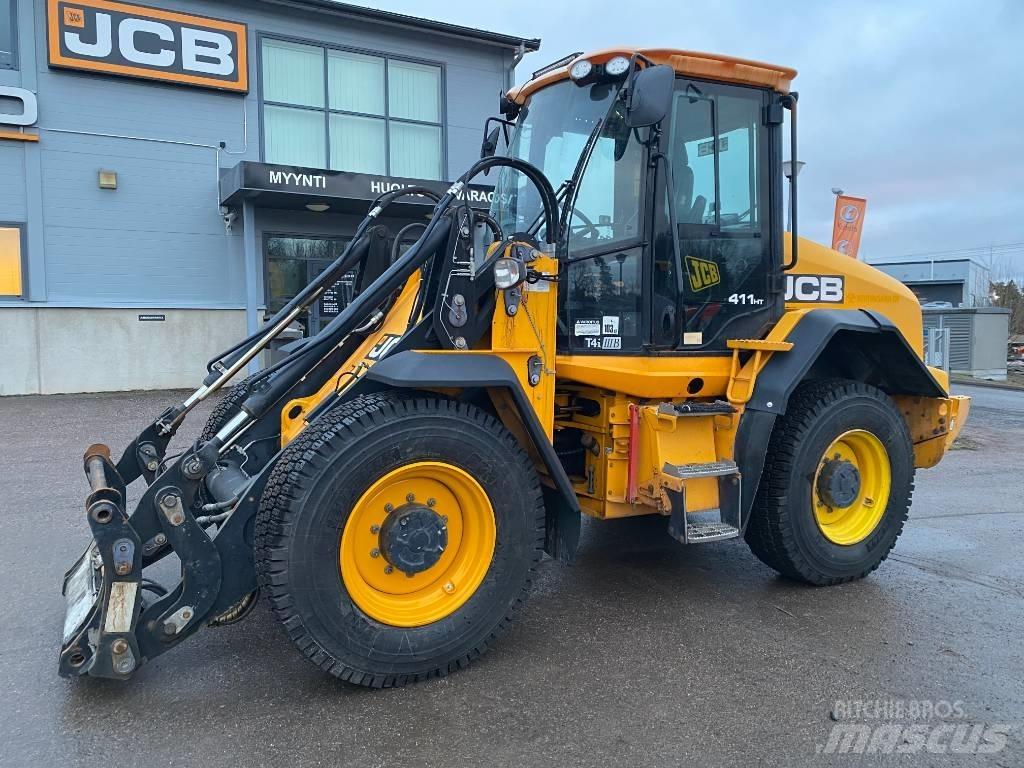 JCB 411 HT T4i Chargeuse sur pneus