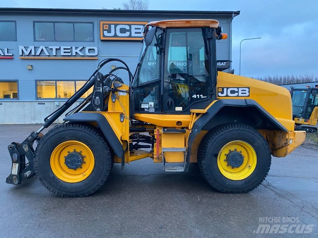 JCB 411 HT T4i Chargeuse sur pneus