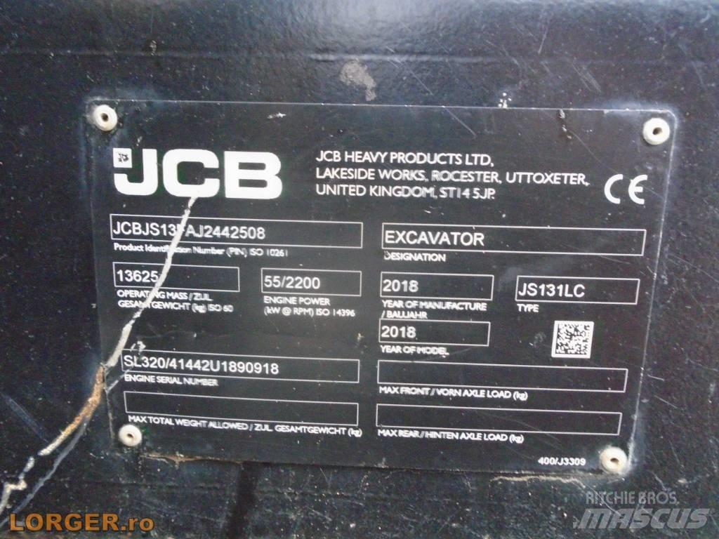 JCB JS 131 LC Pelle sur chenilles