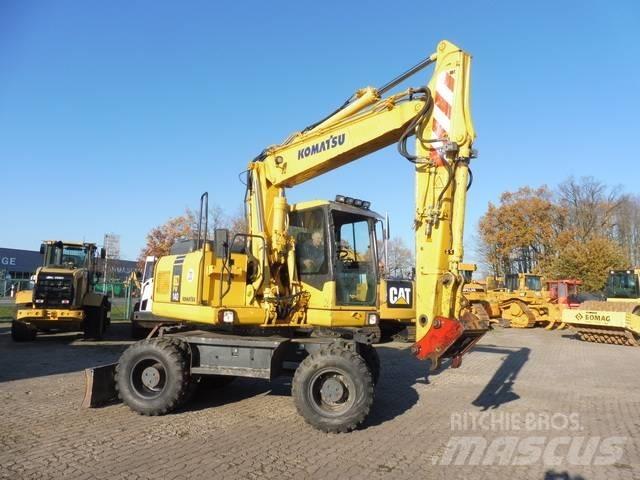 Komatsu PW 140-7 Pelle sur pneus