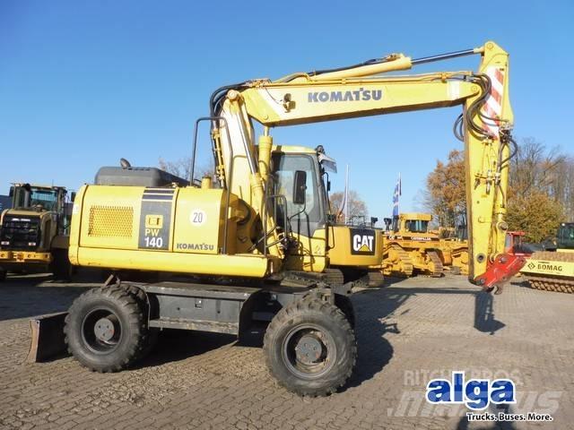 Komatsu PW 140-7 Pelle sur pneus