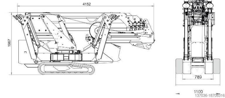 GREENLIFTER SC100 Mini grue