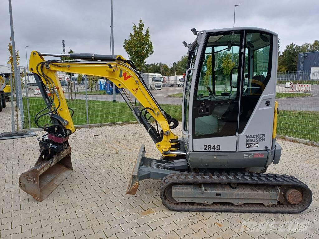 Wacker Neuson EZ26 Pelle sur chenilles