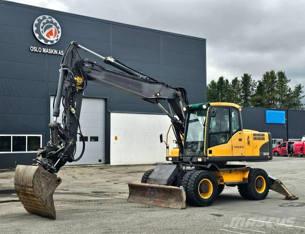 Volvo EW 160 C Pelle sur pneus