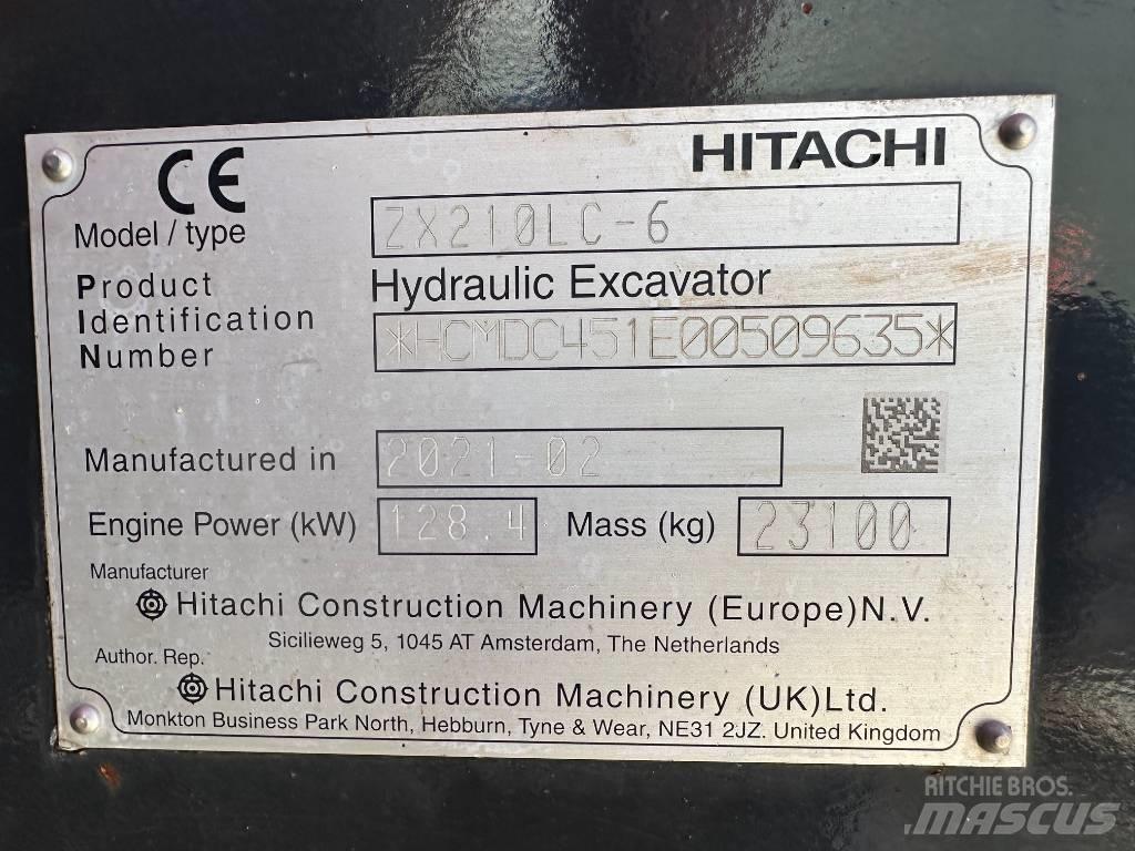 Hitachi ZX 210 LC-6 Pelle sur chenilles