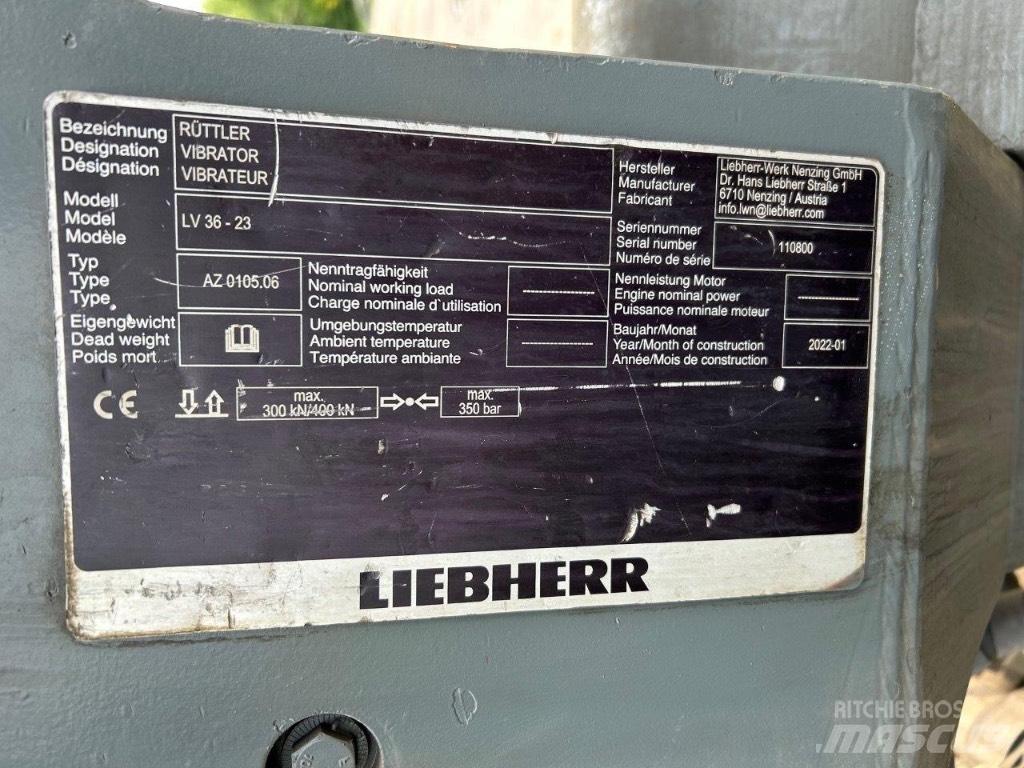 Liebherr LV36 Vibreur hydraulique