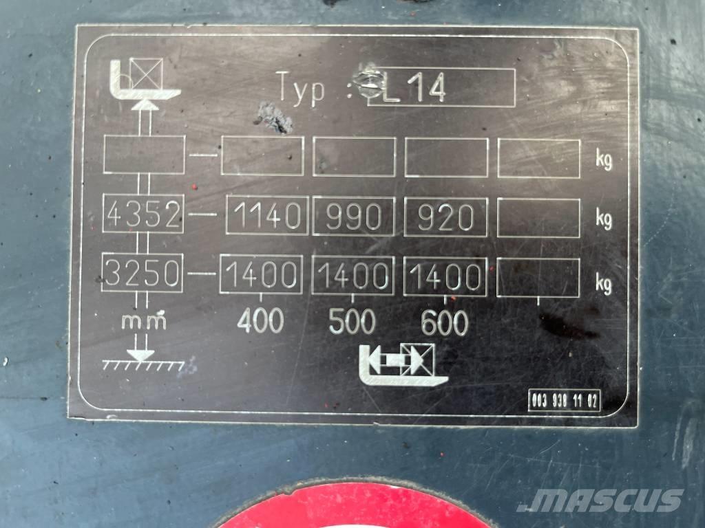Linde L 14 V-3816 Gerbeurs Automoteurs