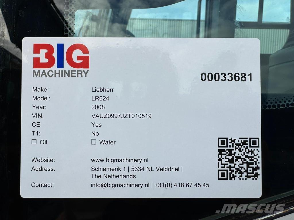 Liebherr LR624 Chargeuse sur chenilles