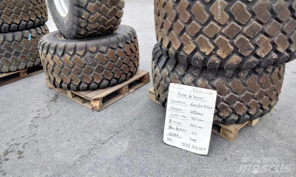 Alliance 600/55R26.5 Pneus, roues et jantes