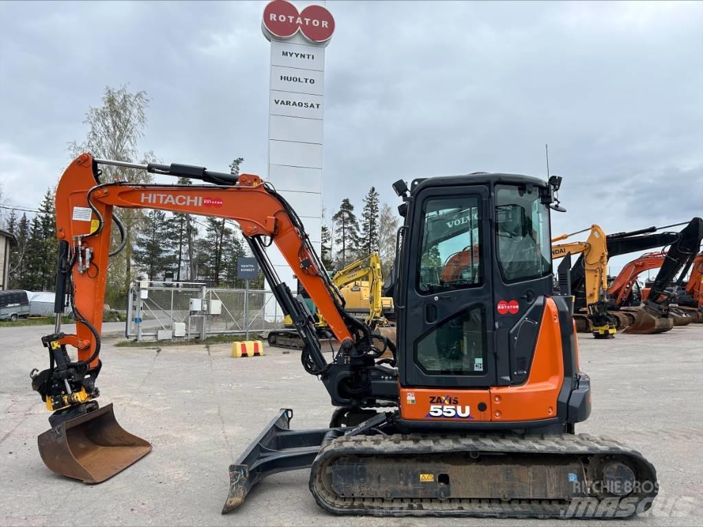 Hitachi ZX55U-6 Mini pelle < 7t