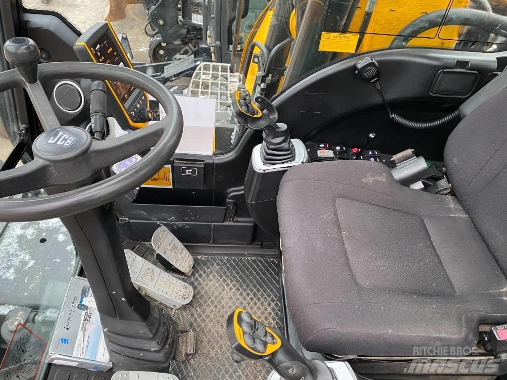 JCB JS145W TAB T4F Pelle sur pneus