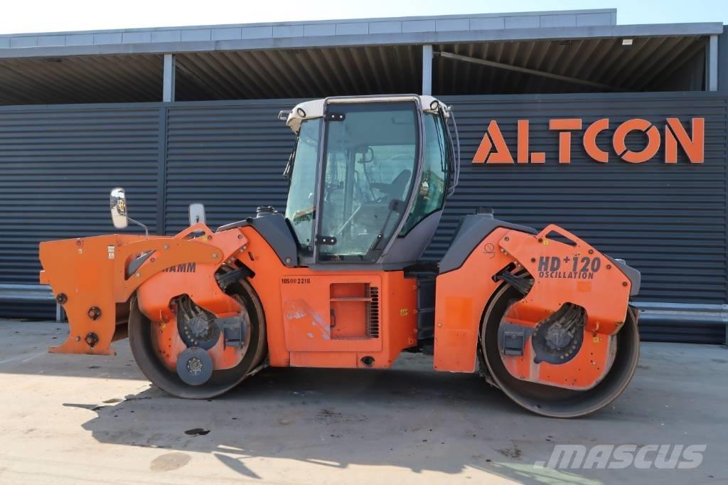 Hamm HD+ 120 VO Rouleaux tandem