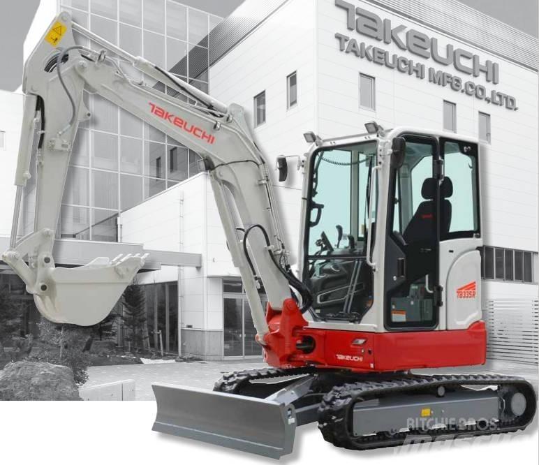 Takeuchi TB335R Mini pelle < 7t