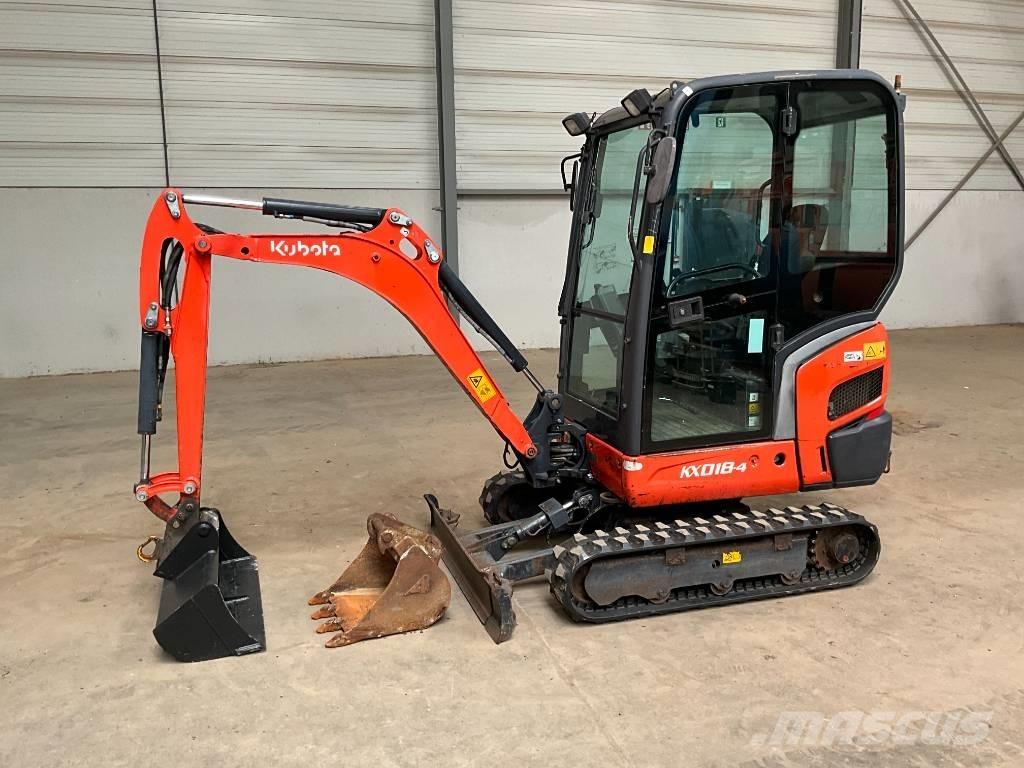 Kubota KX 018-4 Mini pelle < 7t