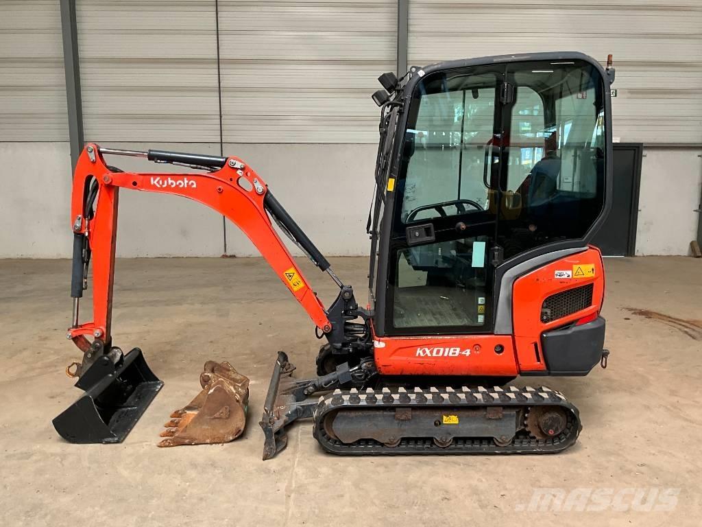 Kubota KX 018-4 Mini pelle < 7t