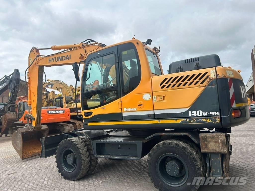 Hyundai 140W-9A Pelle sur pneus
