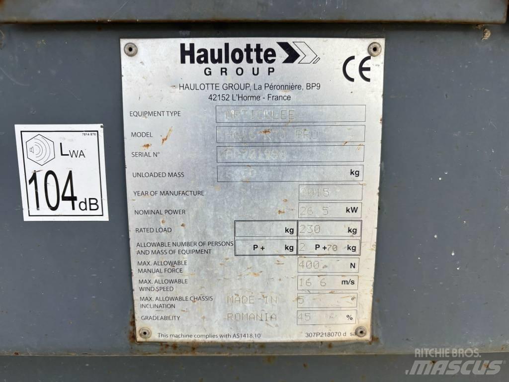 Haulotte HA 16 Nacelles articulées