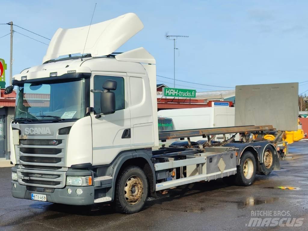 Scania G 490 Camion porte container